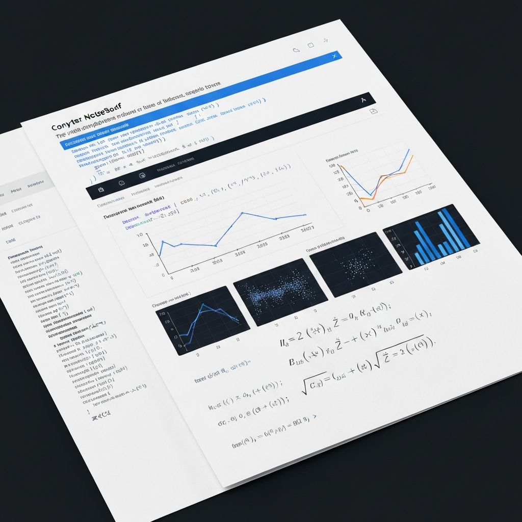 Professional PDF output from converted Jupyter Notebook